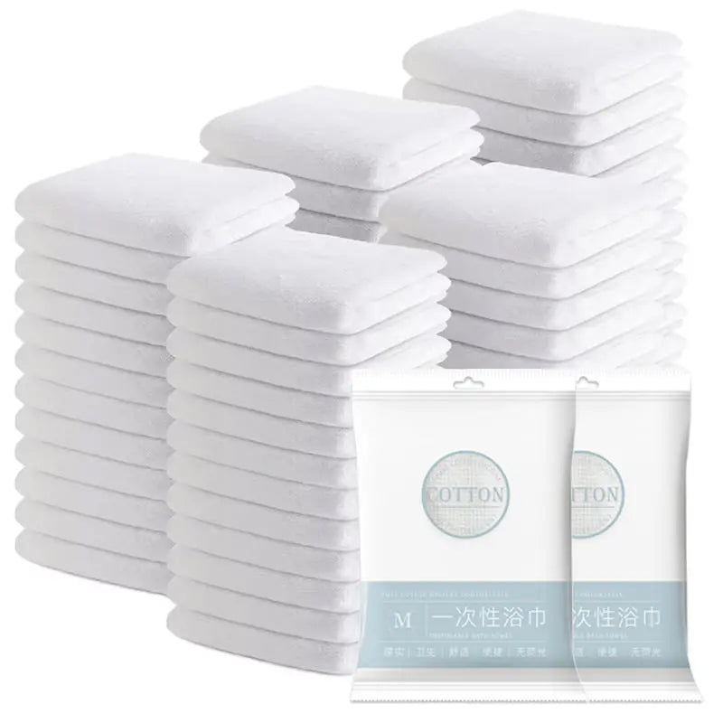 OEM Thick Disposable Bath Towels | 80/90gsm Salon & Spa Towels Little Cotton