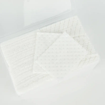 OEM Diamond Pattern Cosmetic Pads | Little Cotton PVC Box Little Cotton