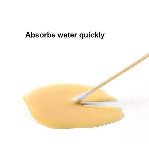 Bowincare™ Sterile Cotton Tipped Applicators – 6-Inch Wooden Shaft – Individually Wrapped Medical Swabs