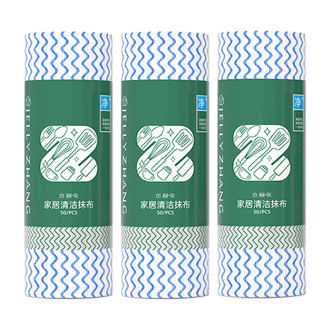 Little Cotton Disposable Tear-Off Kitchen Towels - Striped Design