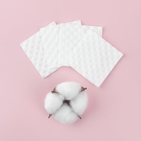 Little Cotton™ 160GSM Heavyweight Viscose Pads – Square Diamond Quilted Facial Cotton – Lint-Free Deep Cleansing Makeup Remover (Wholesale)