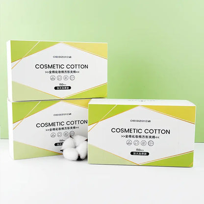 OEM Rounded Corner Cotton Pads 165GSM | Little Cotton Little Cotton