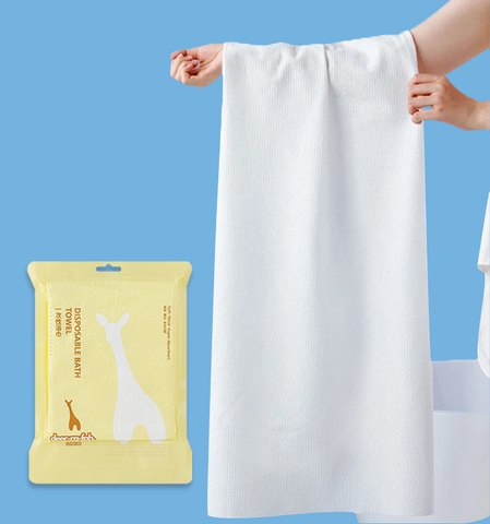 Standard 60x120cm Disposable Bath Towels – Economy Bulk Pack – Absorbent Spunlace Viscose for Gyms & Salons (Wholesale)