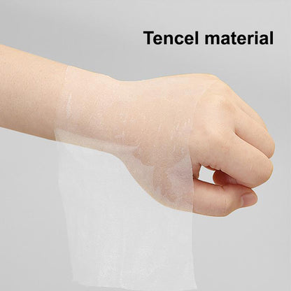 Lint-free highly absorbent cosmetic pads for facial wet compress and spa treatments