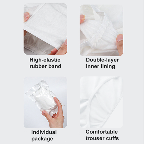 Disposable 100% Cotton Underwear - Unisex