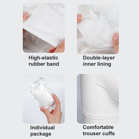 Disposable 100% Cotton Underwear - Unisex