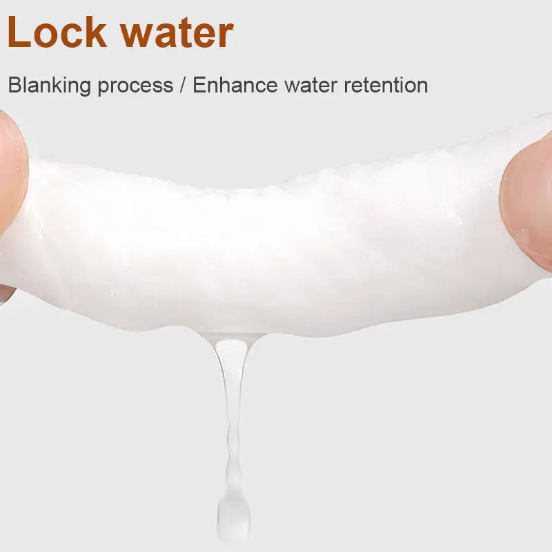 Lint free highly absorbent facial cotton pads for professional makeup removal