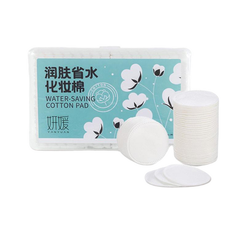 150pcs/Box Organic Cotton Rounds (55GSM) – Eco-Friendly Biodegradable Makeup Remover Pads – Retail Ready Value Pack (Wholesale)