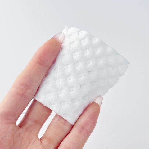 Little Cotton™ 160GSM Heavyweight Viscose Pads – Square Diamond Quilted Facial Cotton – Lint-Free Deep Cleansing Makeup Remover (Wholesale)