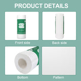 Little Cotton Kitchen Paper Towels - Washable, Oil-Absorbing Rolls