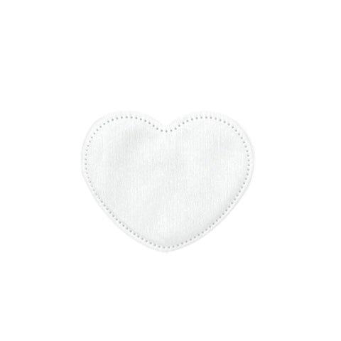 Heart-Shaped Organic Cotton Pads – Cute & Eco-Friendly Makeup Remover Wipes – Perfect for Gift Sets & Private Label (Wholesale)