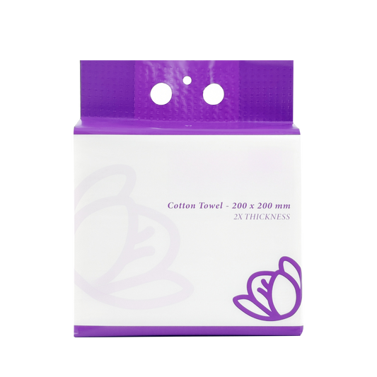 Little Cotton Hanging Viscose Facial Towels - 70gsm