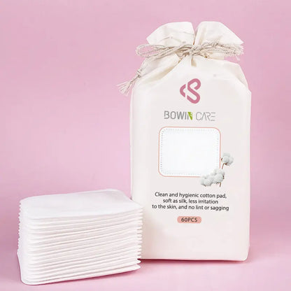 Wholesale large sensitive skin cotton pads 60ct OEM manufacturer