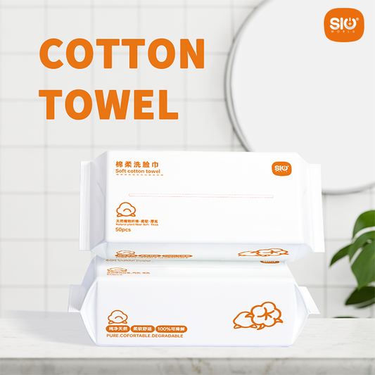 Little Cotton Pearl Texture Face Towels