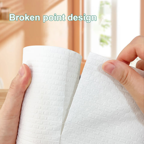 Little Cotton Kitchen Paper Towels - Washable, Oil-Absorbing Rolls