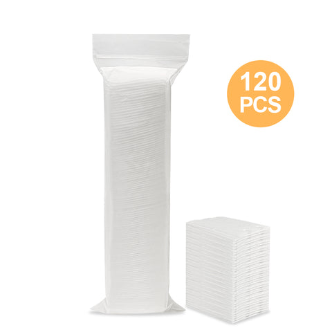 Bowincare Custom Logo 100% Cotton Pads - PE Bag