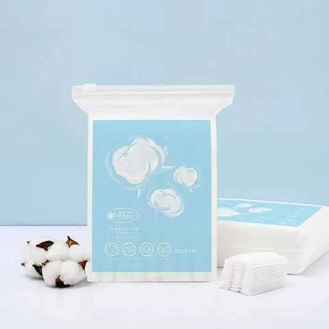 Bulk Hypoallergenic Cotton Makeup Remover Pads – Lint-Free & Chemical-Free – Safe for Sensitive Skin (Factory Direct Wholesale)