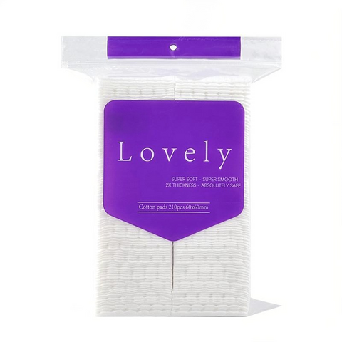 Little Cotton™ 160GSM Heavyweight Viscose Pads – Square Diamond Quilted Facial Cotton – Lint-Free Deep Cleansing Makeup Remover (Wholesale)