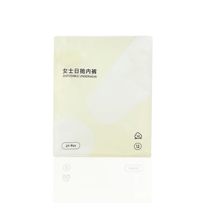 Wholesale EO sterilized women disposable briefs 21-pack OEM manufacturer