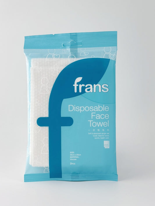 Littte cotton Disposable Towels - 60GSM Viscose Pearl Texture