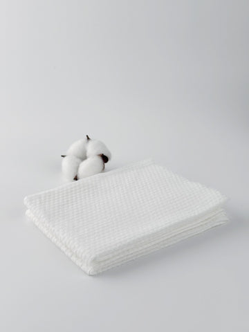 Littte cotton Disposable Towels - 60GSM Viscose Pearl Texture