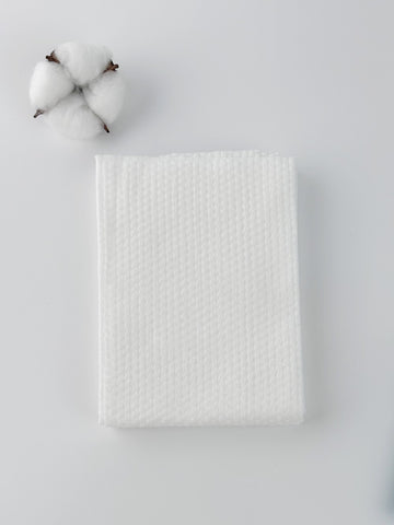 Littte cotton Disposable Towels - 60GSM Viscose Pearl Texture