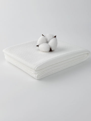 Littte cotton Disposable Bath Towels - 90GSM Viscose EF Texture Individually Wrapped