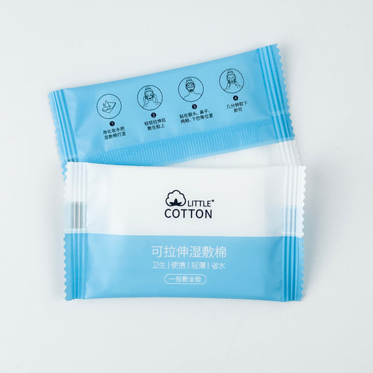 OEM Stretchable Dry Toner Pads | Targeted Wet Dressing | Little Cotton