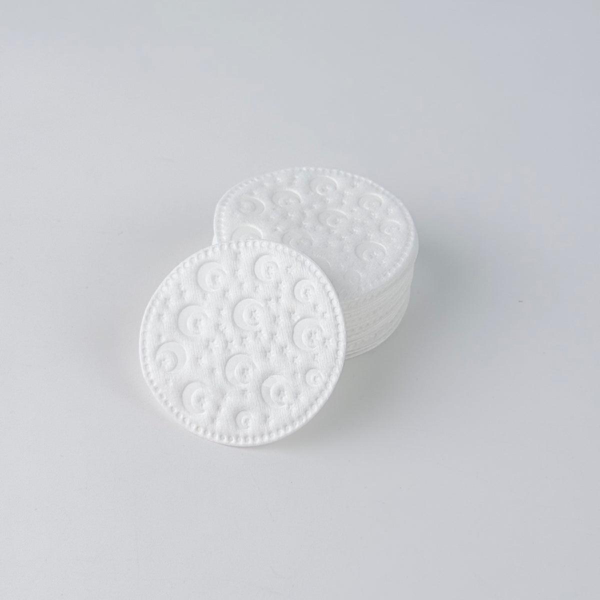 OEM Moon and Star Embossed Round Cotton Pads | Little Cotton