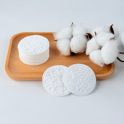 OEM Moon and Star Embossed Round Cotton Pads | Little Cotton