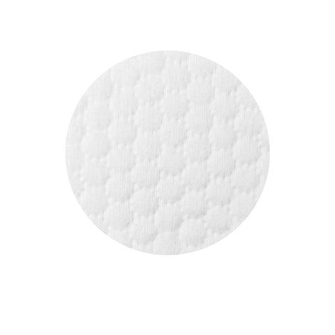 100% Natural Round Cotton Makeup Remover Pads – Stitched Edge & Dual-Sided Texture – OEM/ODM Factory Wholesale
