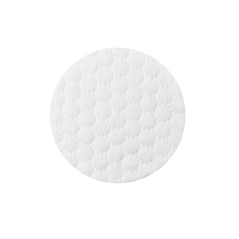 100% Natural Round Cotton Makeup Remover Pads – Stitched Edge & Dual-Sided Texture – OEM/ODM Factory Wholesale