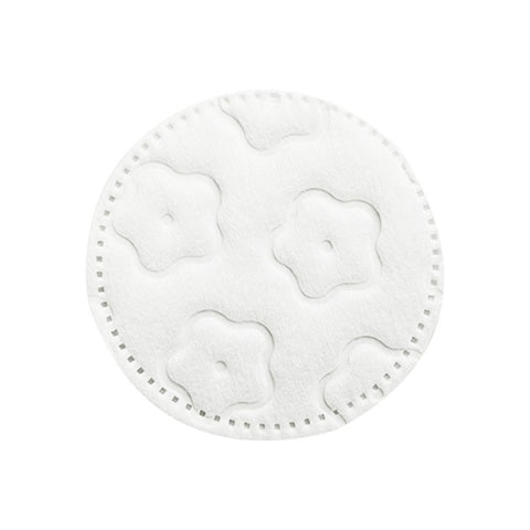 Little Cotton™ Plum Blossom Pattern Cotton Pads – Floral Quilted Facial Cotton – Lint-Free Reinforced Skin Care Rounds (Wholesale)