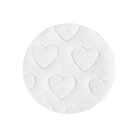 100% Natural Round Cotton Makeup Remover Pads – Stitched Edge & Dual-Sided Texture – OEM/ODM Factory Wholesale