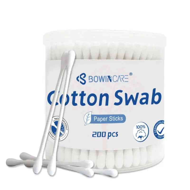 OEM Premium Blossom Cotton Swabs | Little Cotton Dual-Tip