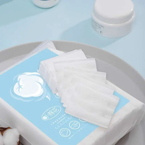 Bulk Hypoallergenic Cotton Makeup Remover Pads – Lint-Free & Chemical-Free – Safe for Sensitive Skin (Factory Direct Wholesale)