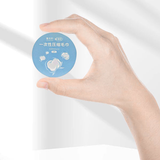 Little Cotton Hygienic Compressed Towels
