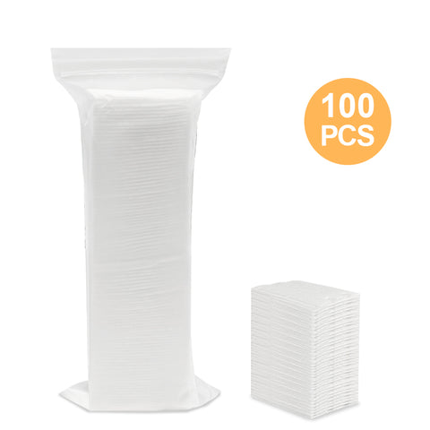 Bowincare Custom Logo 100% Cotton Pads - PE Bag