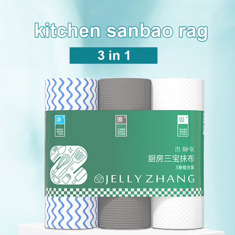 Little Cotton Microfiber Cleaning Cloths - 3-Pack Rolls