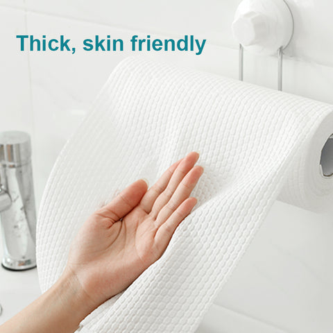 Little Cotton Kitchen Paper Towels - Washable, Oil-Absorbing Rolls