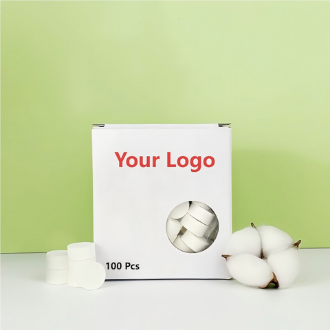 Little Cotton 100-Count Compressed Face Towels – Candy Wrapped Coin Tissues – Portable Travel & Home Value Pack (Wholesale)