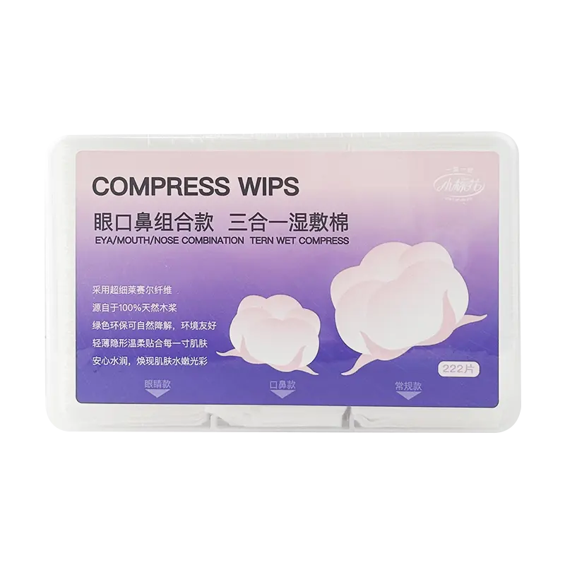 OEM 3-in-1 Tencel Wet Compress Pads | Little Cotton