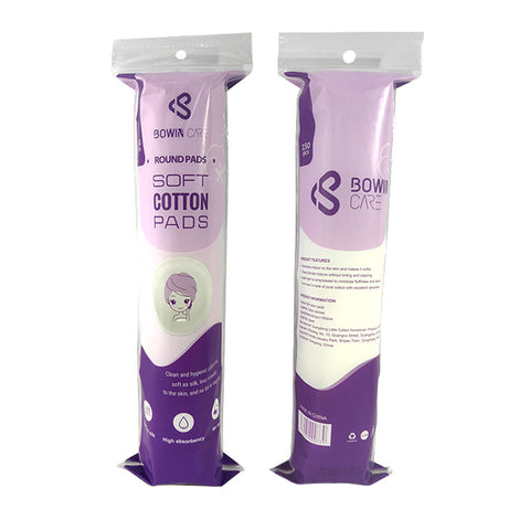 Bowins care Soft Round Cotton Pads - Dual Material 150-Count
