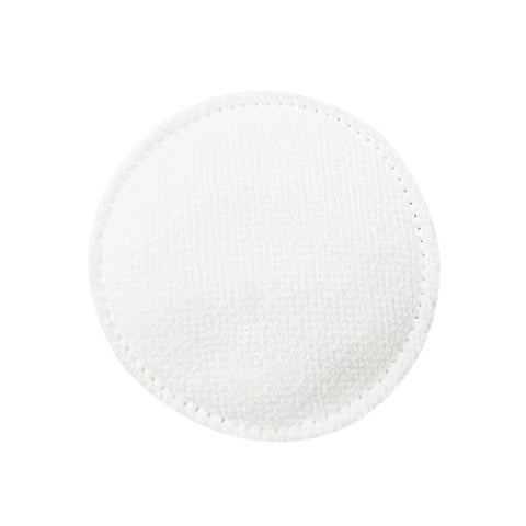 100% Natural Round Cotton Makeup Remover Pads – Stitched Edge & Dual-Sided Texture – OEM/ODM Factory Wholesale
