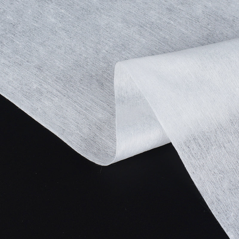 Close-up of durable high tensile strength polypropylene nonwoven material for packaging