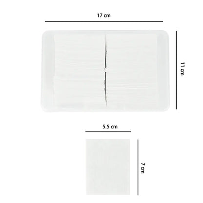OEM 160GSM Non-Pressed Edge Cotton Pads | Little Cotton Little Cotton