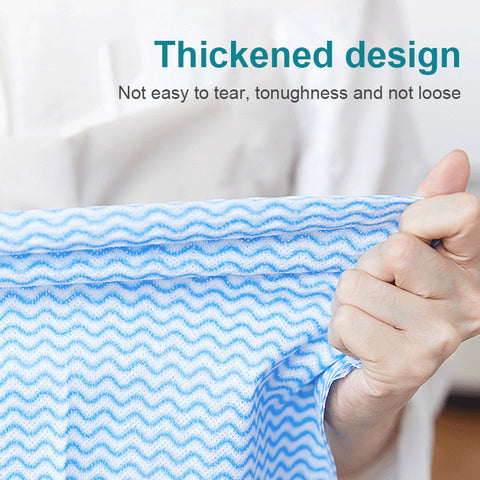 Little Cotton Disposable Tear-Off Kitchen Towels - Striped Design