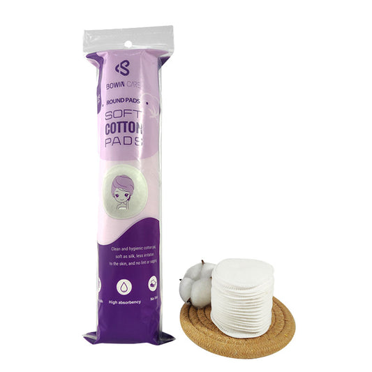 Bowins care Soft Round Cotton Pads - Dual Material 150-Count