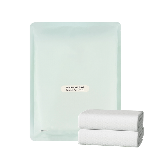 Little Cotton Extra Large & Thick Disposable Bath Towel