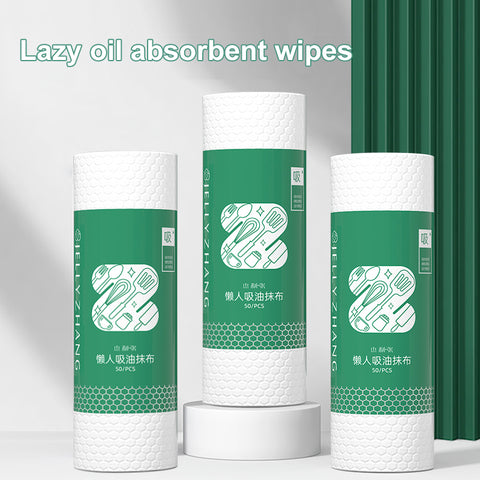 Little Cotton Kitchen Paper Towels - Washable, Oil-Absorbing Rolls